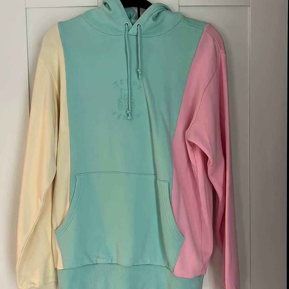 Teddy Fresh Tricolor Hoodie SZ S